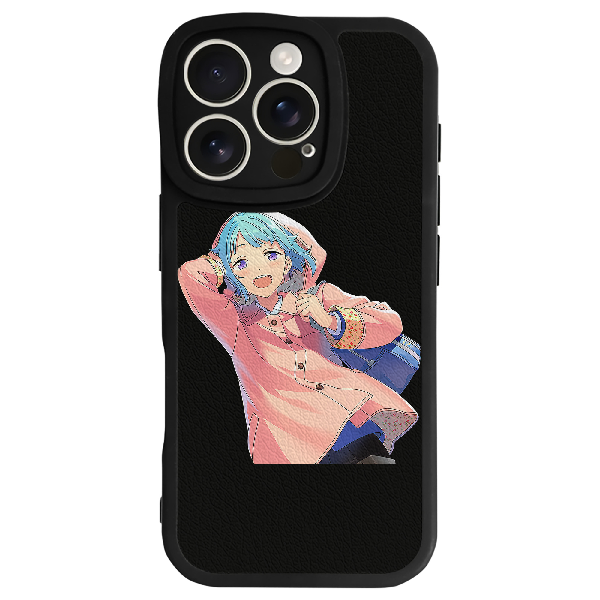 （画像用） あんさんぶるスターズ! Ensemble Stars 【iPhone 16シリーズ対応】シリコンスマホケース（レザー調） 材質：シリコン